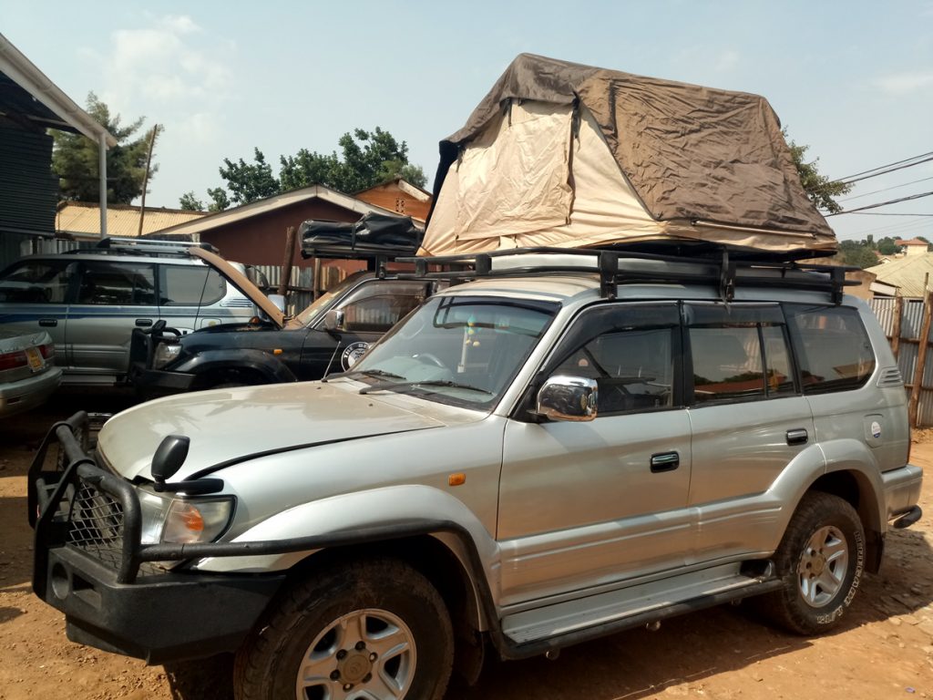 Rent 4X4 Rooftop Tent Car Hire in Uganda